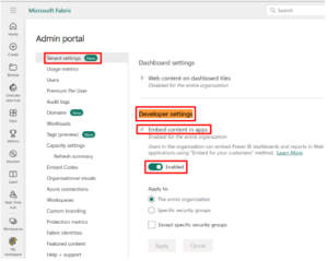 Power BI with Service Principal | Yodeck Docs