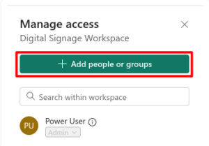Power BI with Service Principal | Yodeck Docs