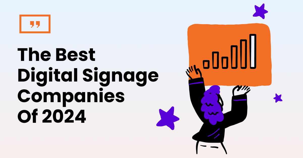 The best digital signage companies of 2025: A comprehensive comparison