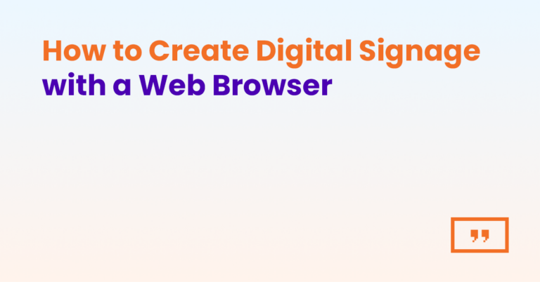 Browser-Based Digital Signage | 2025 Setup Guide | Yodeck