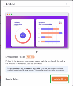 Embeddable Feeds | Yodeck Docs