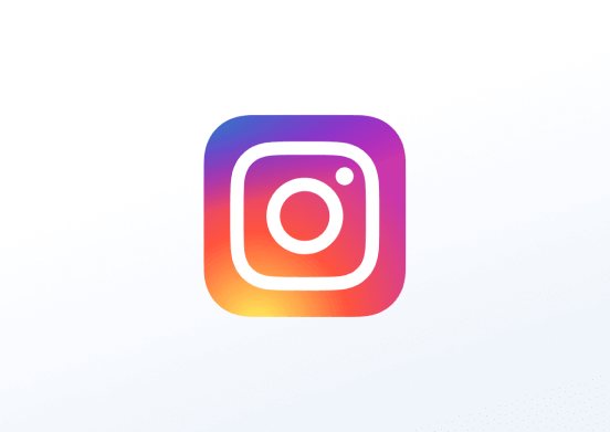 Instagram logo.