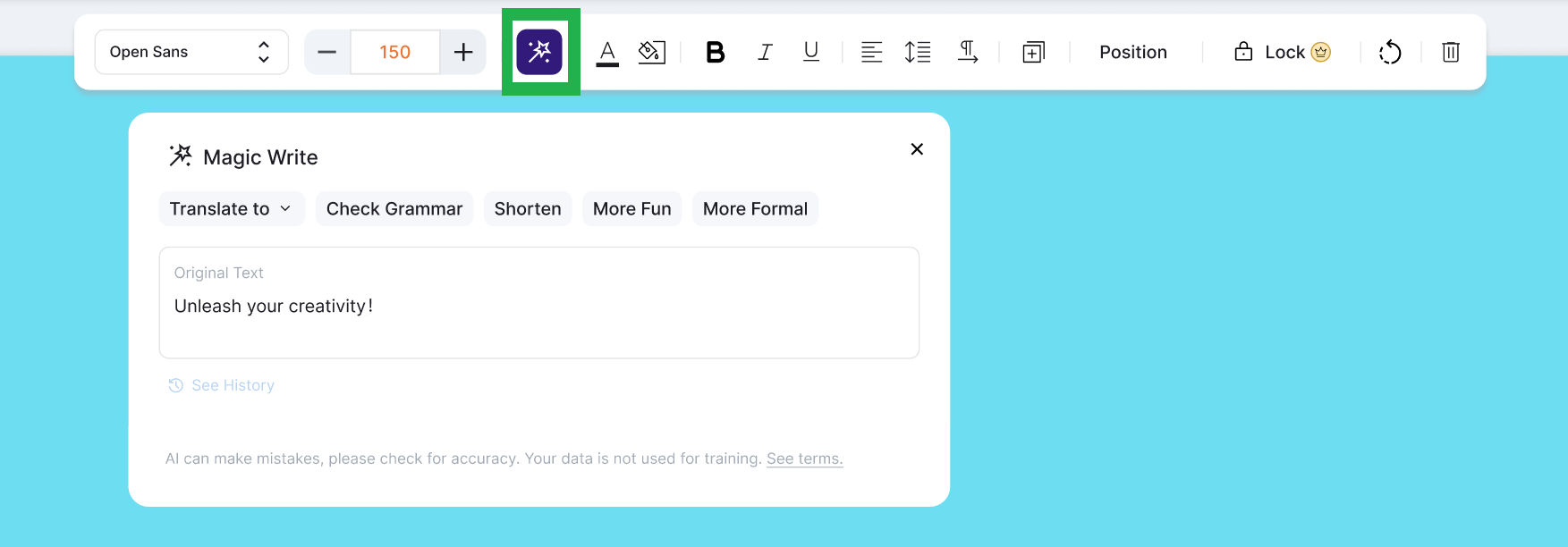 Magic Write in Yodeck: AI Copywriting for Digital Signage