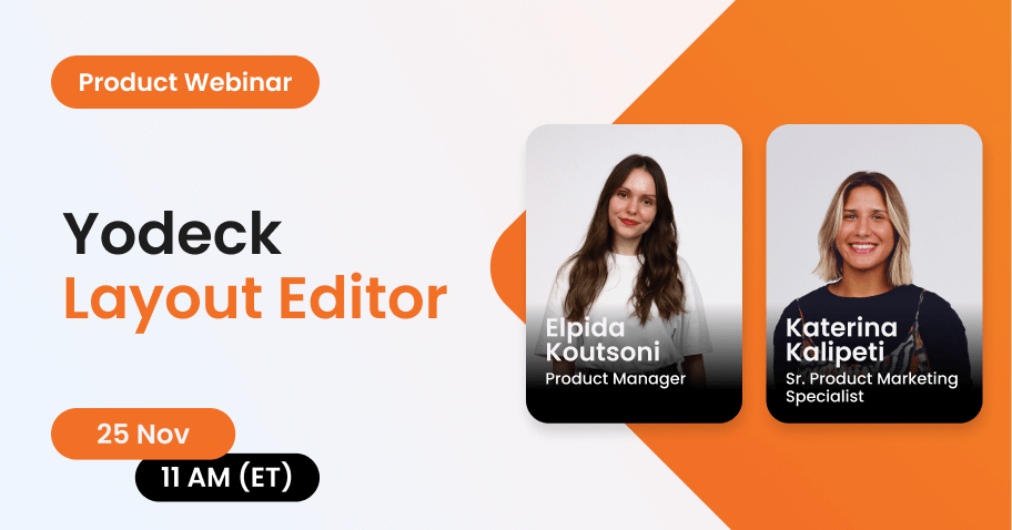 Yodeck Layout Editor: Create, publish and share