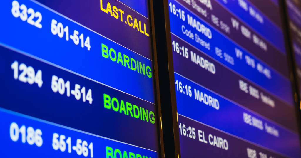 transporation digital signage benefits