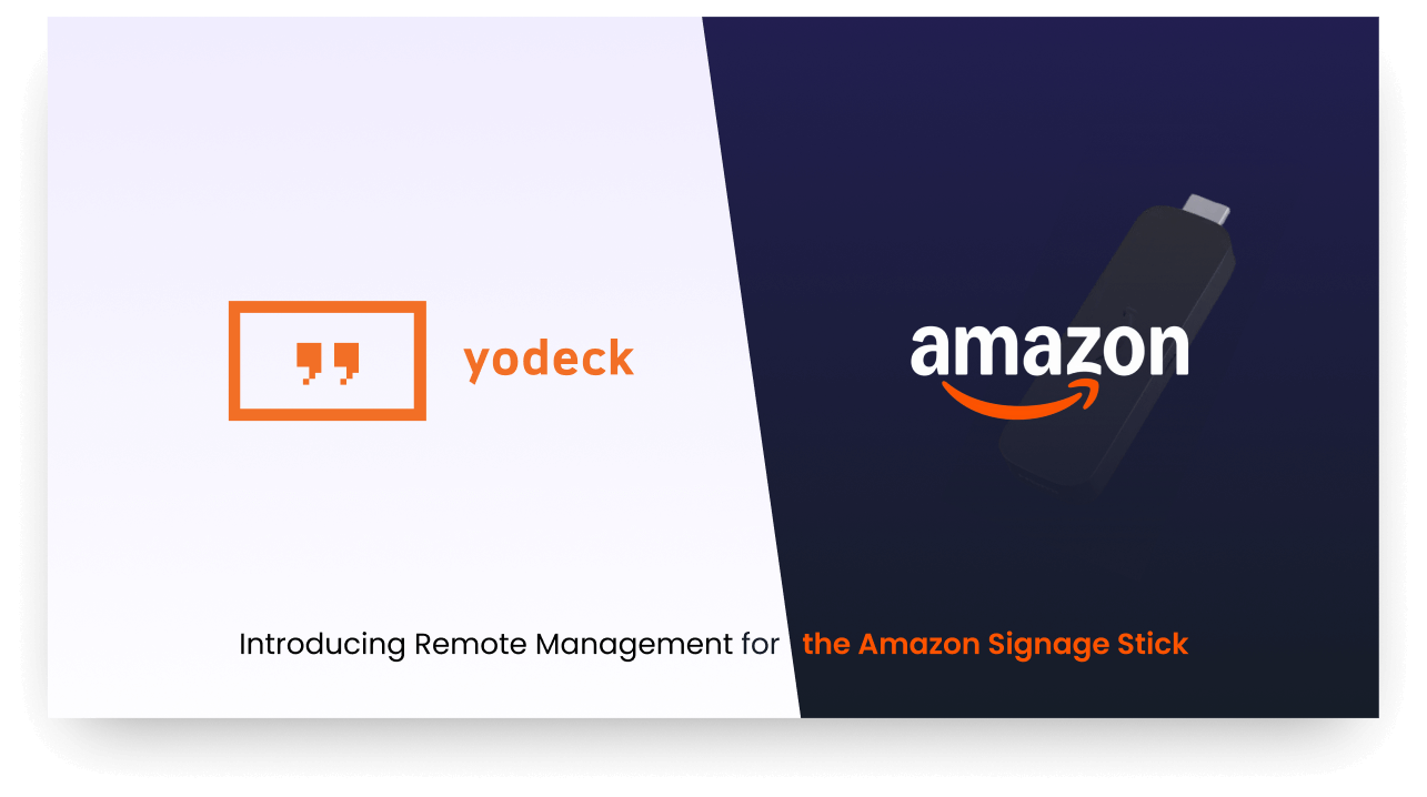 Amazon Signage Stick remote management API design