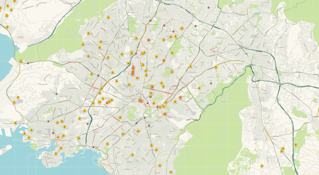 Waze Traffic Yodeck Example