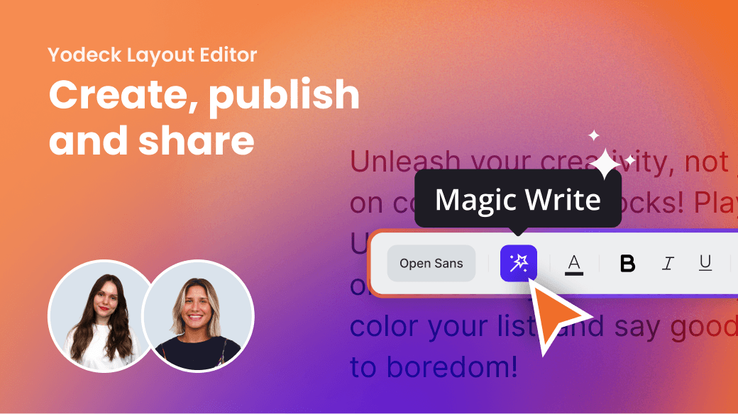 Yodeck Layout Editor: Create, publish and share