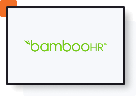 BambooHR logo on a screen