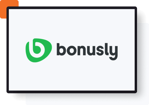 Bonusly app logo on a screen