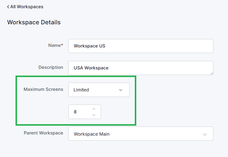 Roll Out Workspaces with advanced options | Yodeck Docs
