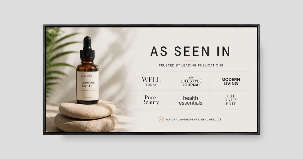 signage ideas for store displays