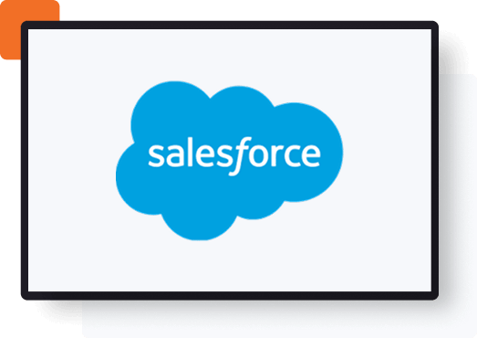 salesforcee app logo on a screen
