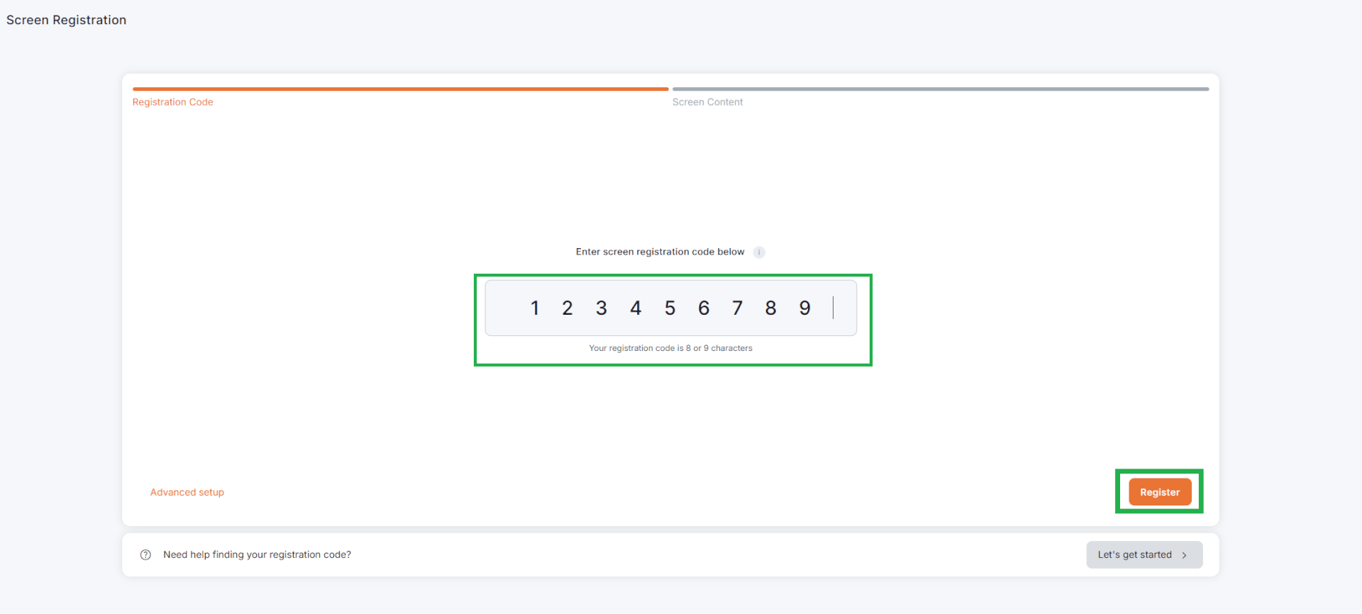 How to Register a Screen | Yodeck Docs