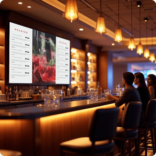 Bar menus & Offers
