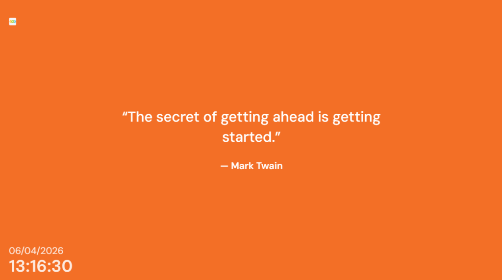 Custom Feed quote preview example.