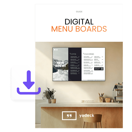 Digital Signage Menu Boards Guide