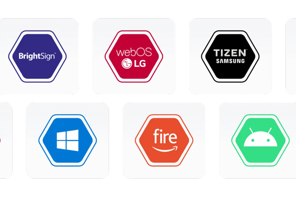 All Yodeck Players Create, organize, and publish content remotely across every screen.