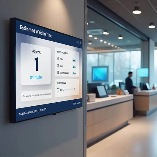 Digital Signage for Banking Yodeck