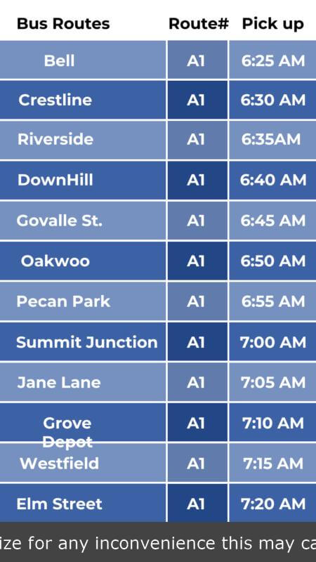 Bus Routes