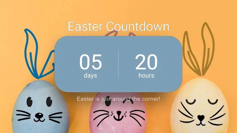 Easter Countdown
