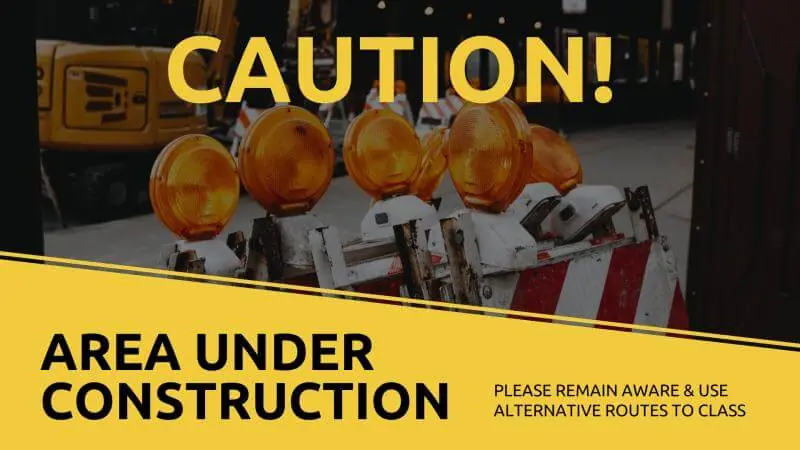 Education | Construction notices