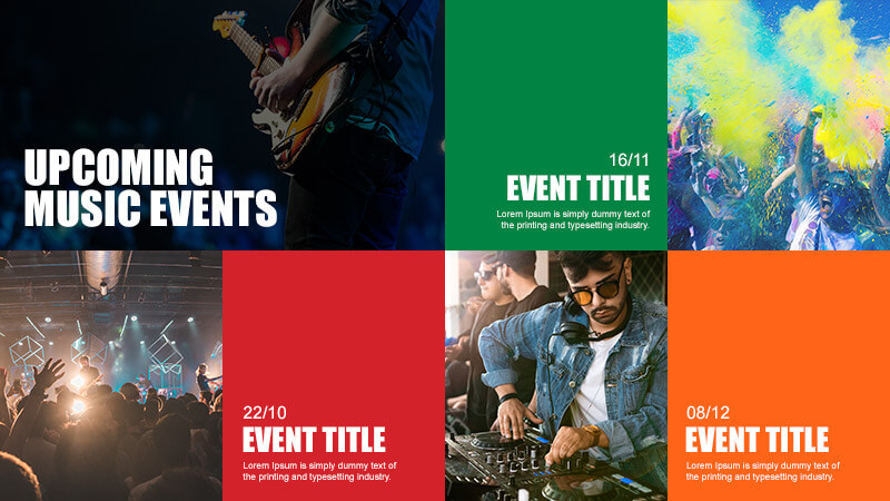 Event – Landscape – Upcoming Music Events