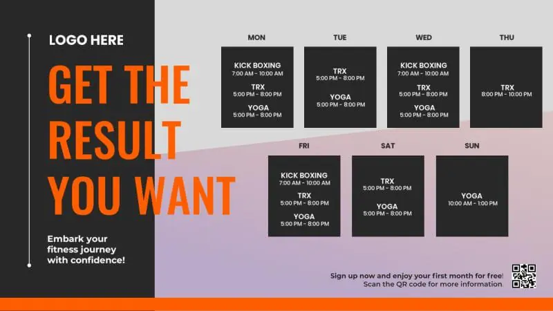Gym Schedule