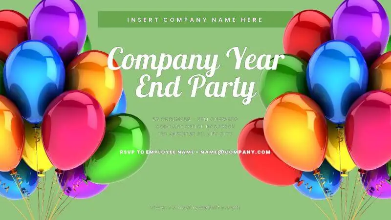 Internal Communications | Company party announcement
