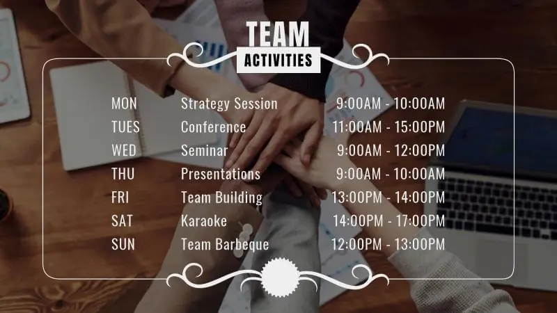 Internal Communications | Team Activities