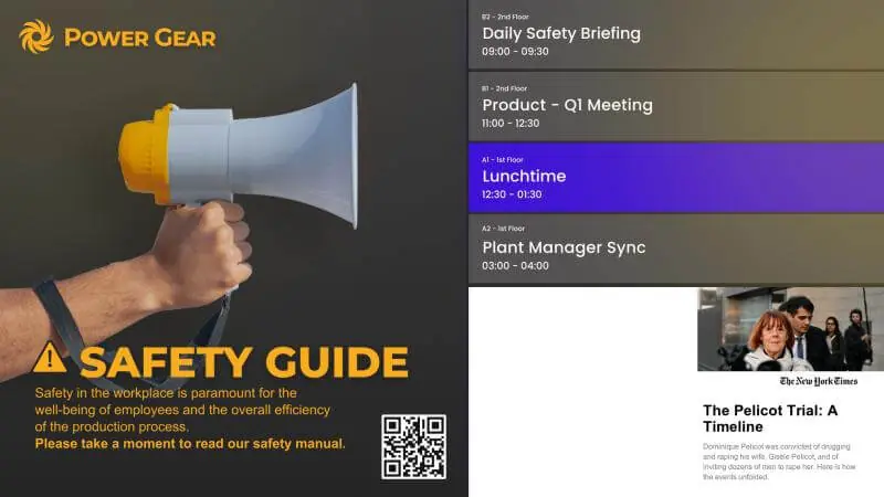 Manufacture Safety Guidelines