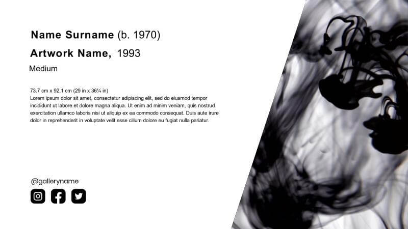 Museum & Art | Painting title and info
