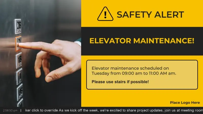 Safety Alert l Office
