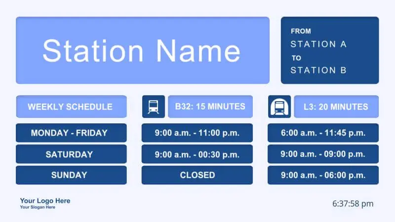 Schedule Board
