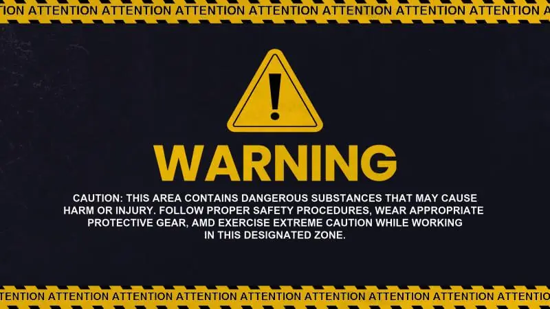 Warning Sign
