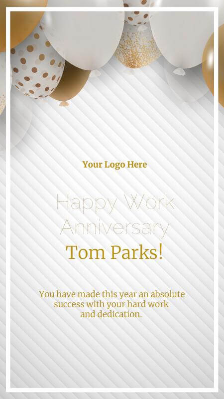 Work Anniversary 03