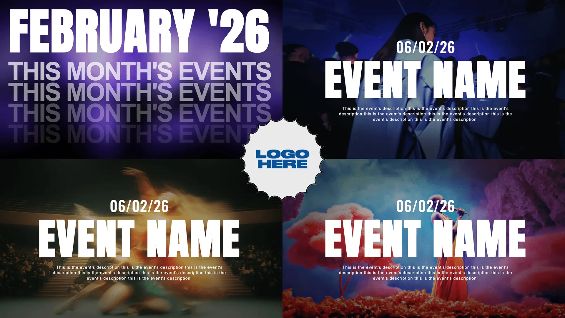 Events | Monthly Event Board