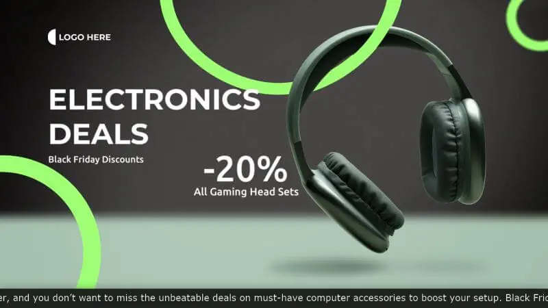 Black Friday Electronics Deals