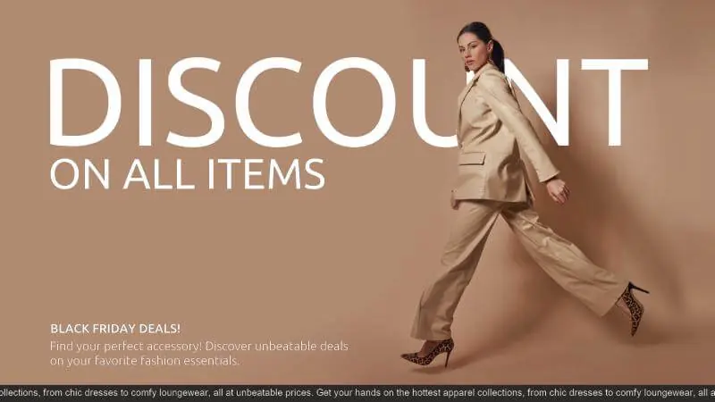 Black Friday – Retail Discount