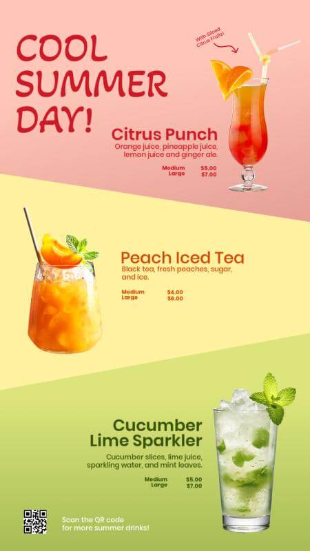 Cocktail Menu