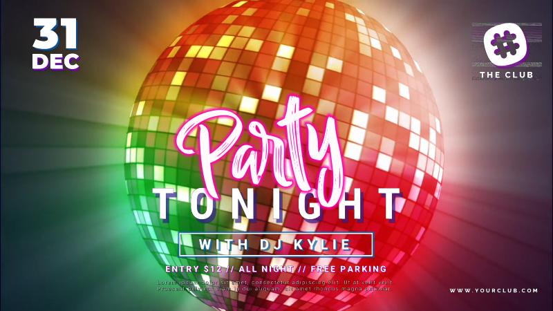 Events | Party Tonight (Animated)