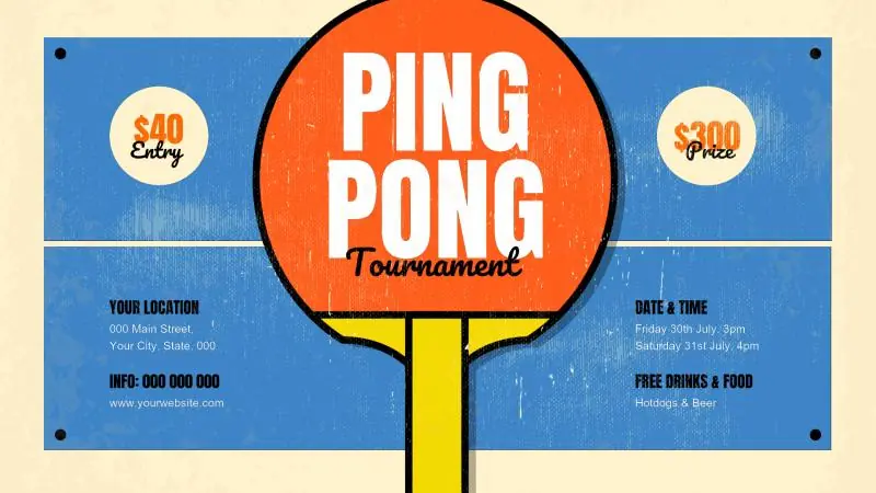 Events | Ping Pong Tournament
