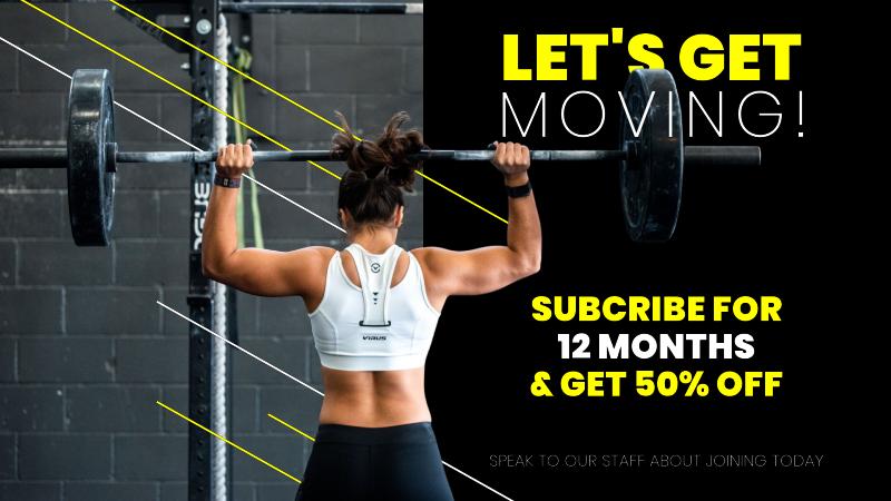Gym | 12 month subscription offer