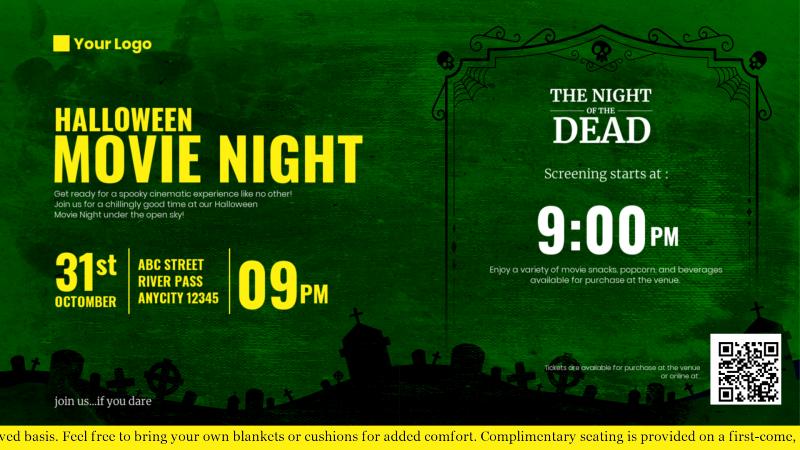 Halloween Movie Night