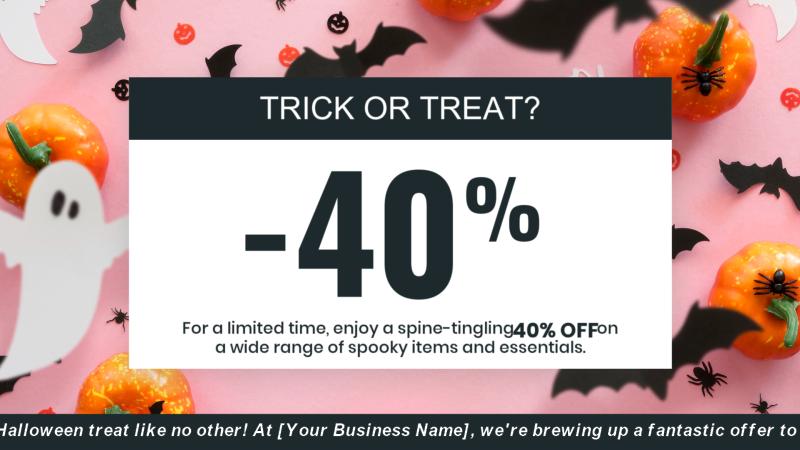 Halloween Offer