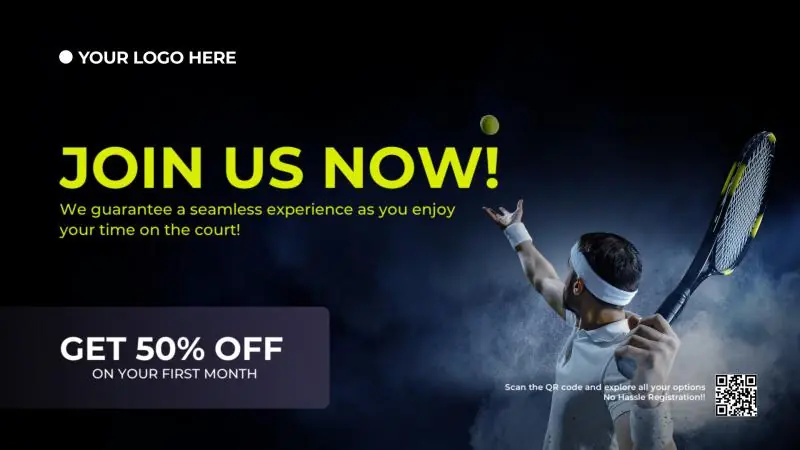 Join Us! l Tennis