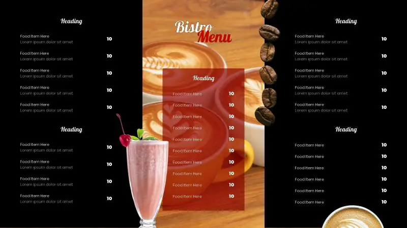 Menu Boards | Bistro