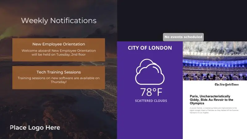 Office Weekly Notifications