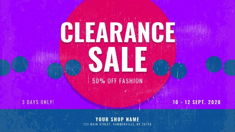 Retail | Upcoming sales 1