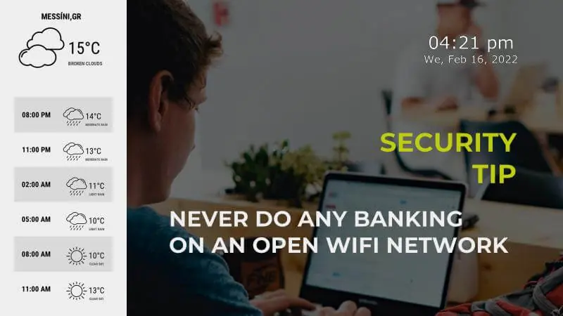 General security tips
